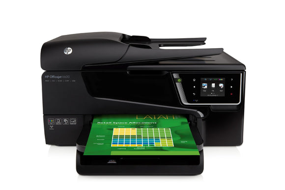 HP Officejet 6600 e-All-in-One Wireless Color Photo Printer with Scanner, Copier and Fax