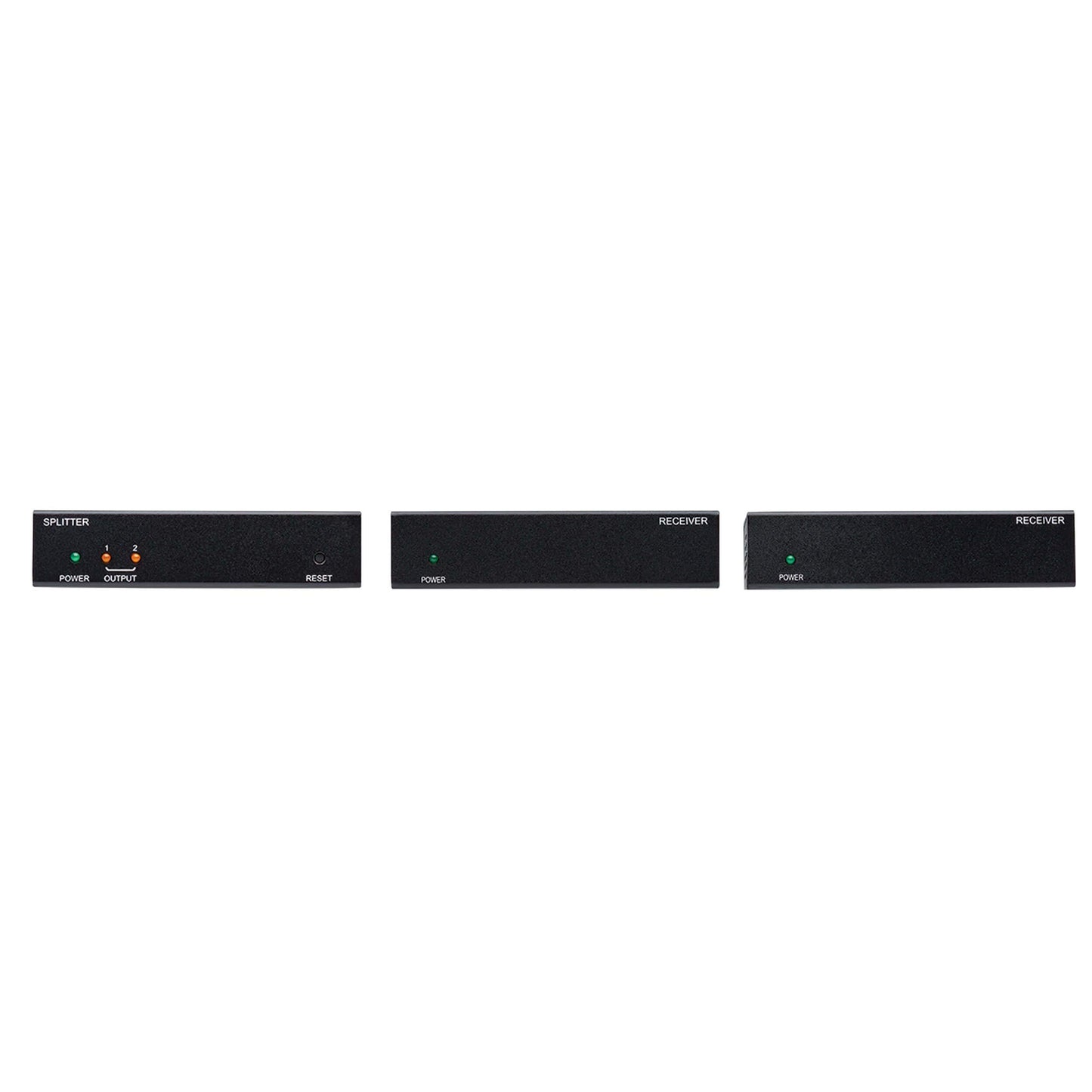 HDMI Over Cat6 Extender Splitter Kit W/ Poc 2-Port 4K, 4: TAA