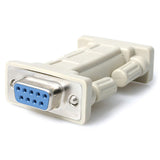 StarTech.com DB9 RS232 Serial Null Modem Adapter - F/F - Null modem adapter - DB-9 (F) to DB-9 (F) - NM9FF