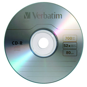 Verbatim 94691 CD Recordable Media - CD-R - 52x - 700 MB - 50 Pack Spindle