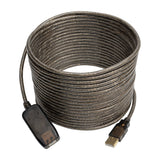 Tripp Lite Active USB 2.0 Extension Cable USB-A M/F 25ft 25' 7.6M (U026-025)