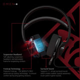 Open Box OMEN by HP Mindframe PC Gaming Headset with World's First FrostCap Active Cooling Technology (black)