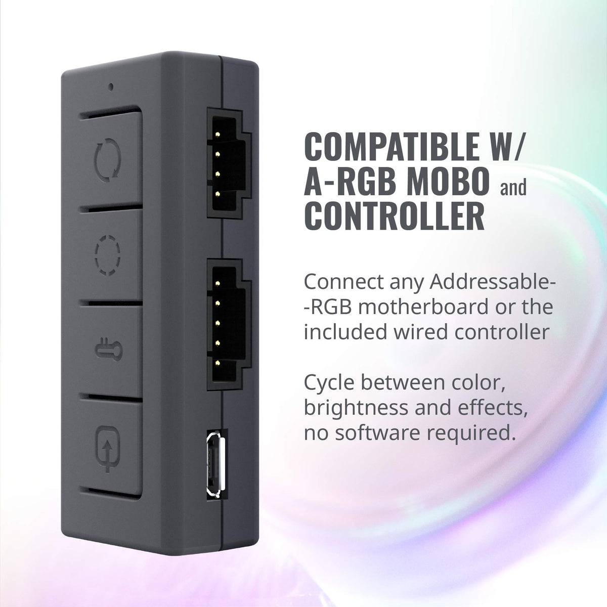 Cooler Master R4-120R-203C-R1 Master Fan MF120R- 120mm Air Balance Addressable ARGB 3in1 Case Fans Computer Cases CPU Coolers and Radiators