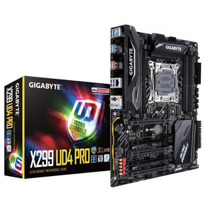 GIGABYTE X299 UD4 Pro (Intel LGA 2066 Core i9/ATX/2 M.2/ USB 3.1 gen 2 Type-A/RGB Fusion/Motherboard)