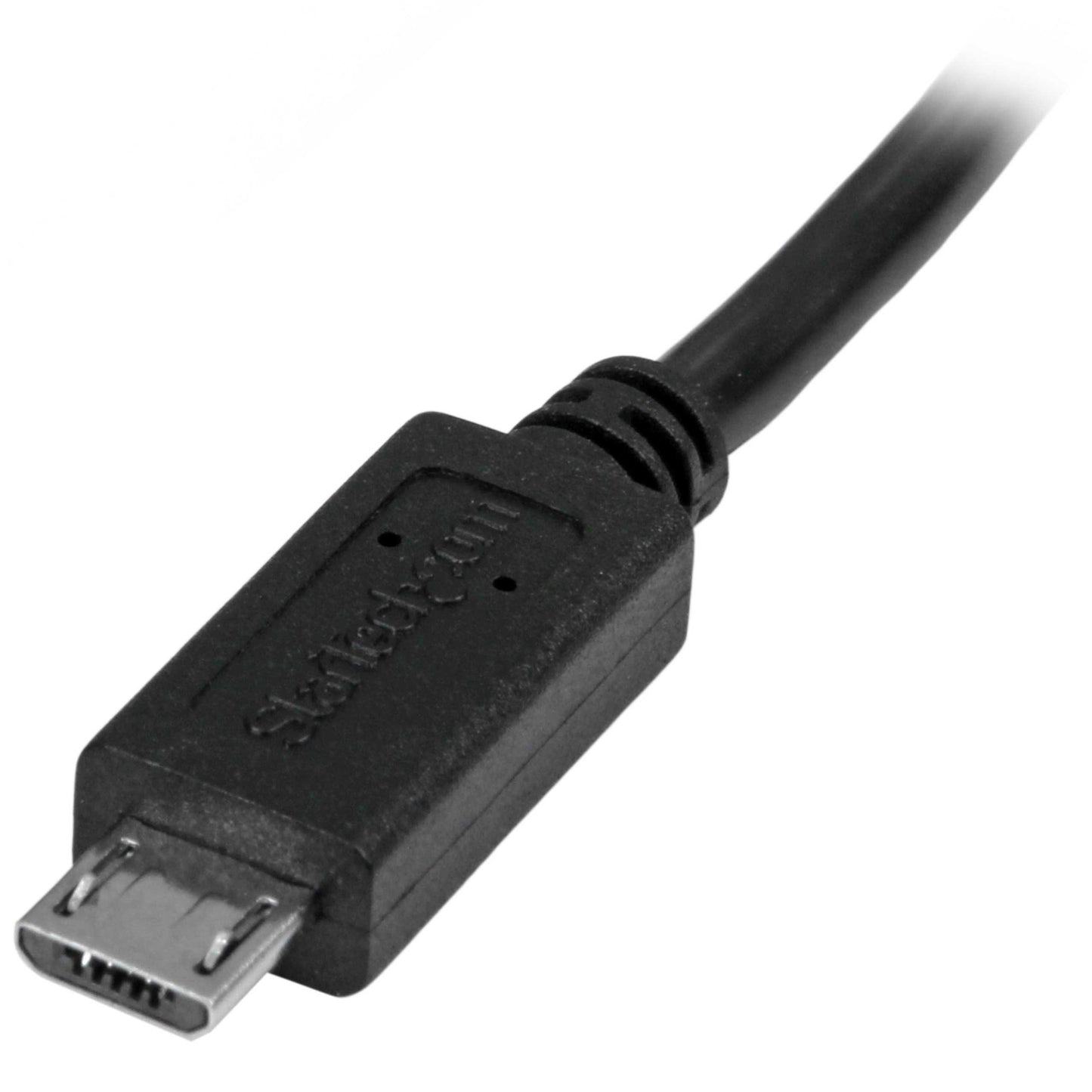 StarTech.com 0.5m 20in Micro-USB Extension Cable - M/F - Micro USB Male to Micro USB Female Cable (USBUBEXT50CM)