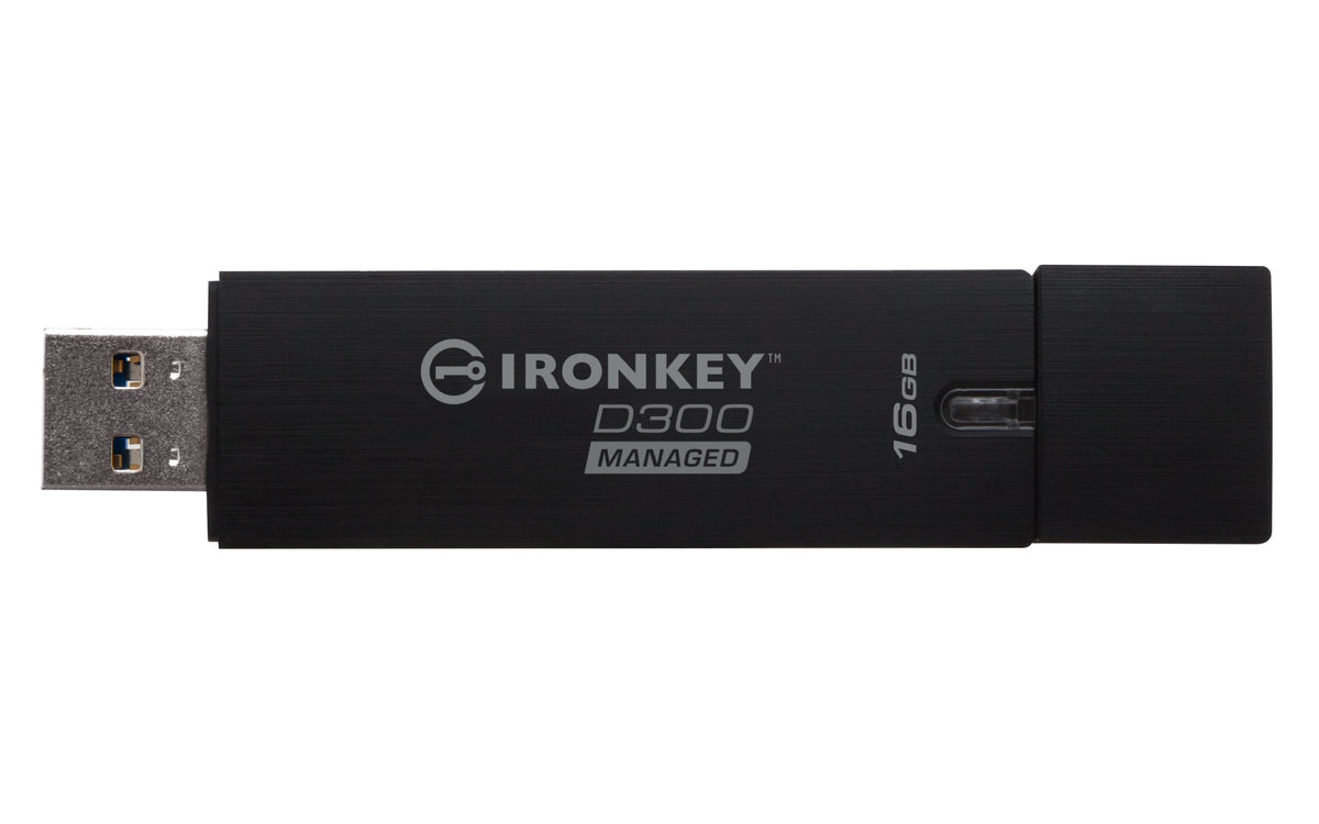 IronKey D300 Managed 16GB USB 3.0 Flash Drive