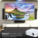 ViewSonic 4K Projector with 3500 Lumens HDR Support and Dual HDMI for Home Theater Day and Night (PX747-4K)