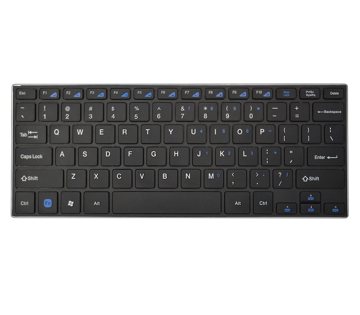 Siig Wireless Slim-Duo - Keyboard and Mouse Set - Black (JK-WR0H12-S1)