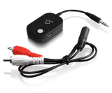 Aluratek AIS11F Bluetooth Receiver, Bluetooth Adapter, Hands-Free Car Kits, Mini Wireless Music Adapter for Home/Car Audio Stereo System