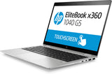 HP EliteBook x360 1040 G5 14" Touchscreen LCD 2 in 1 Notebook - Intel Core i5 (8th Gen) i5-8350U Quad-core (4 Core) 1.70 GHz - 8 GB DDR4 SDRAM - 256 GB SSD - Windows 10 Pro 64-bit - 1920 x 1080 -