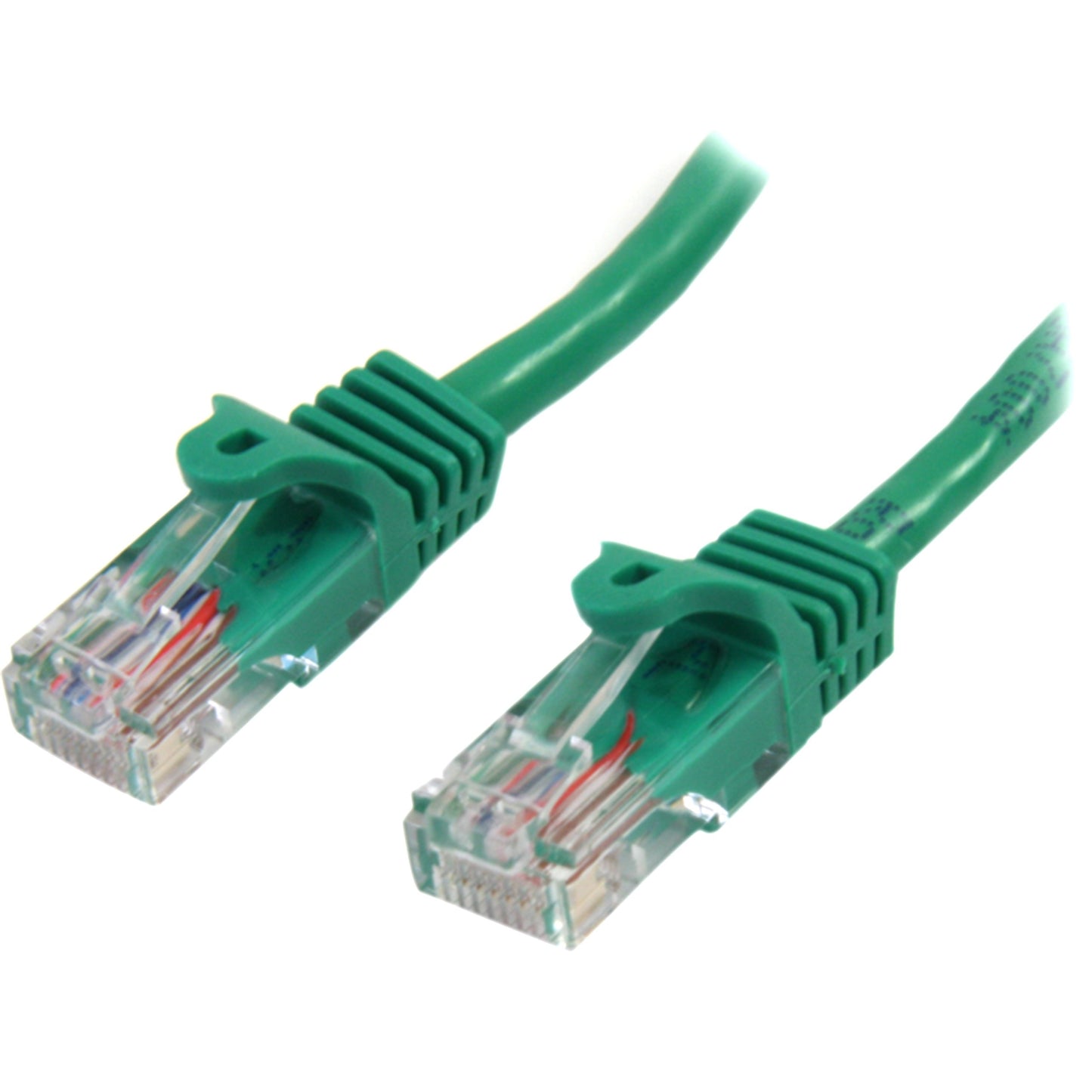 StarTech.com 45PATCH3GN Snagless RJ45 UTP Cat 5e Patch Cable, 3-Feet (Green)