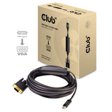 CLUB 3D B.V CAC-1512 5m USB Type C to Vga Cable Cabl