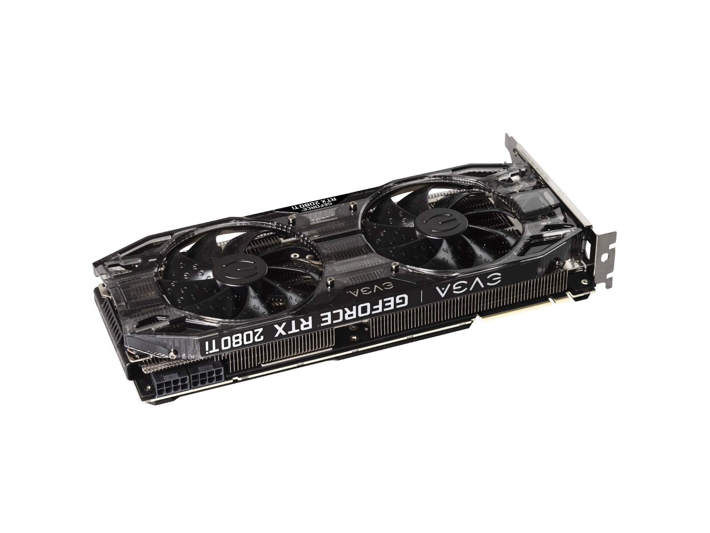 EVGA GeForce RTX 2080 Ti Black Edition Gaming, 11GB GDDR6, Dual HDB Fans & RGB LED Graphics Card 11G-P4-2281-KR