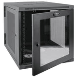 TRIPP LITE 12U Server-Depth Wall Mount Rack Enclosure Cabinet with Acrylic Window, Door, Sides SRW12US33G