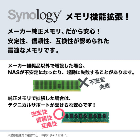 Synology RAM DDR4-2666 ECC UDIMM 8GB (D4EC-2666-8G)