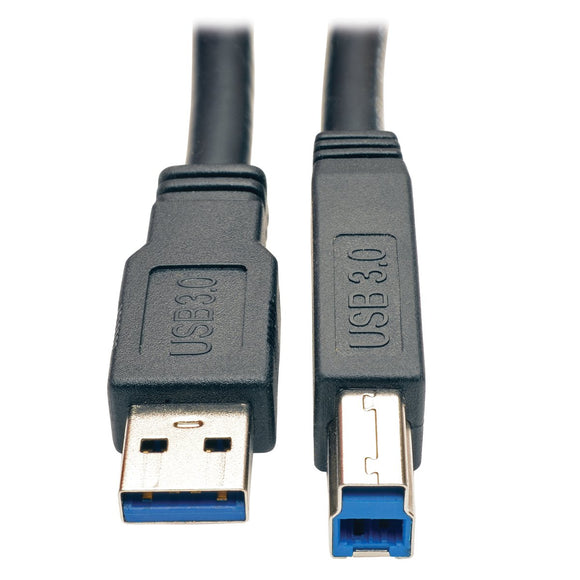 Tripp Lite USB 3.0 SuperSpeed Active Repeater Cable (AB M/M) 25-ft. (U328-025)