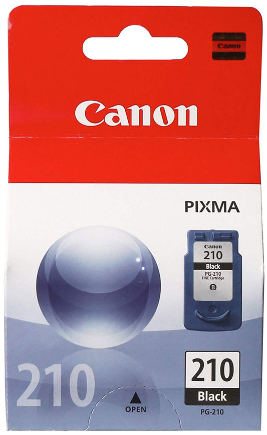 Genuine Canon PG-210 Ink Cartridge, Black - 2974B001