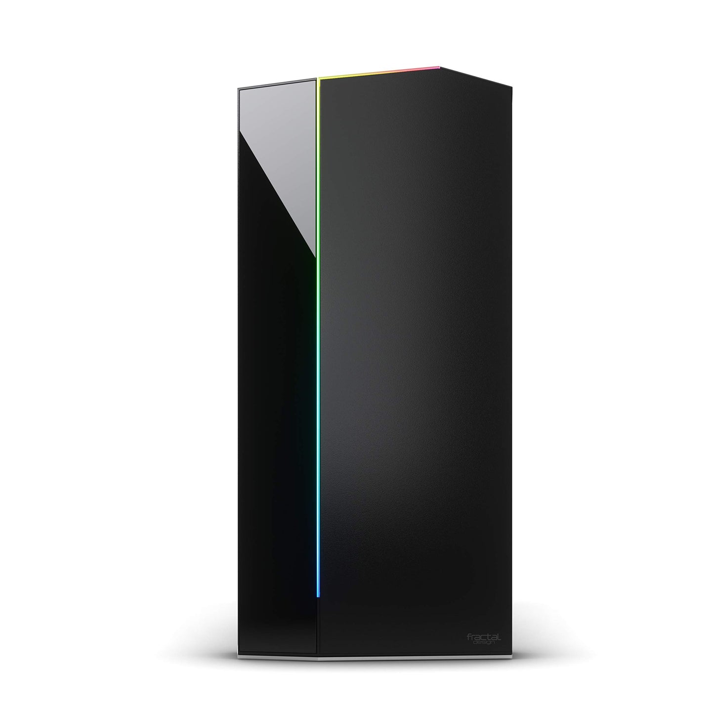 Fractal Design Vector Rs Blackout - RGB - Mid Tower Computer Case - ATX - Optimized for High Airflow and Silent Computing - PSU Shroud - Modular Interior - Water-Cooling Ready - Tempered Glass