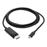 USB-C to DisplayPort Cable, 4K @ 60Hz, Thunderbolt 3, 6 ft