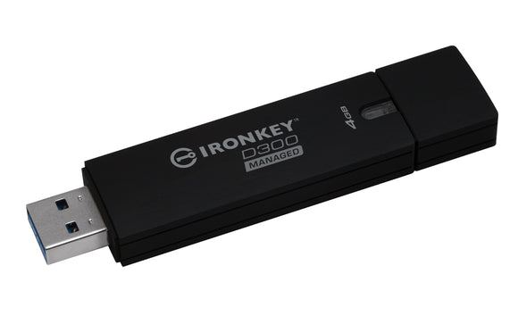 KINGSTON 4GB IRONKEY D300 MANAGED ENCRYPTED USB 3.0 FIPS LEVEL 3