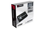 Kingston 512G SSD KC600 SATA3 2.5" Bundle