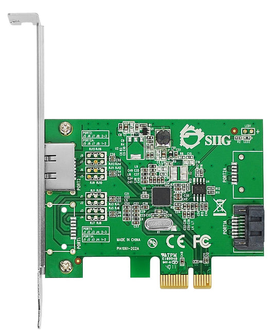 SIIG DP eSATA 6Gb/s 2-Port PCIe i/e Host Adapter (SC-SA0N11-S1)
