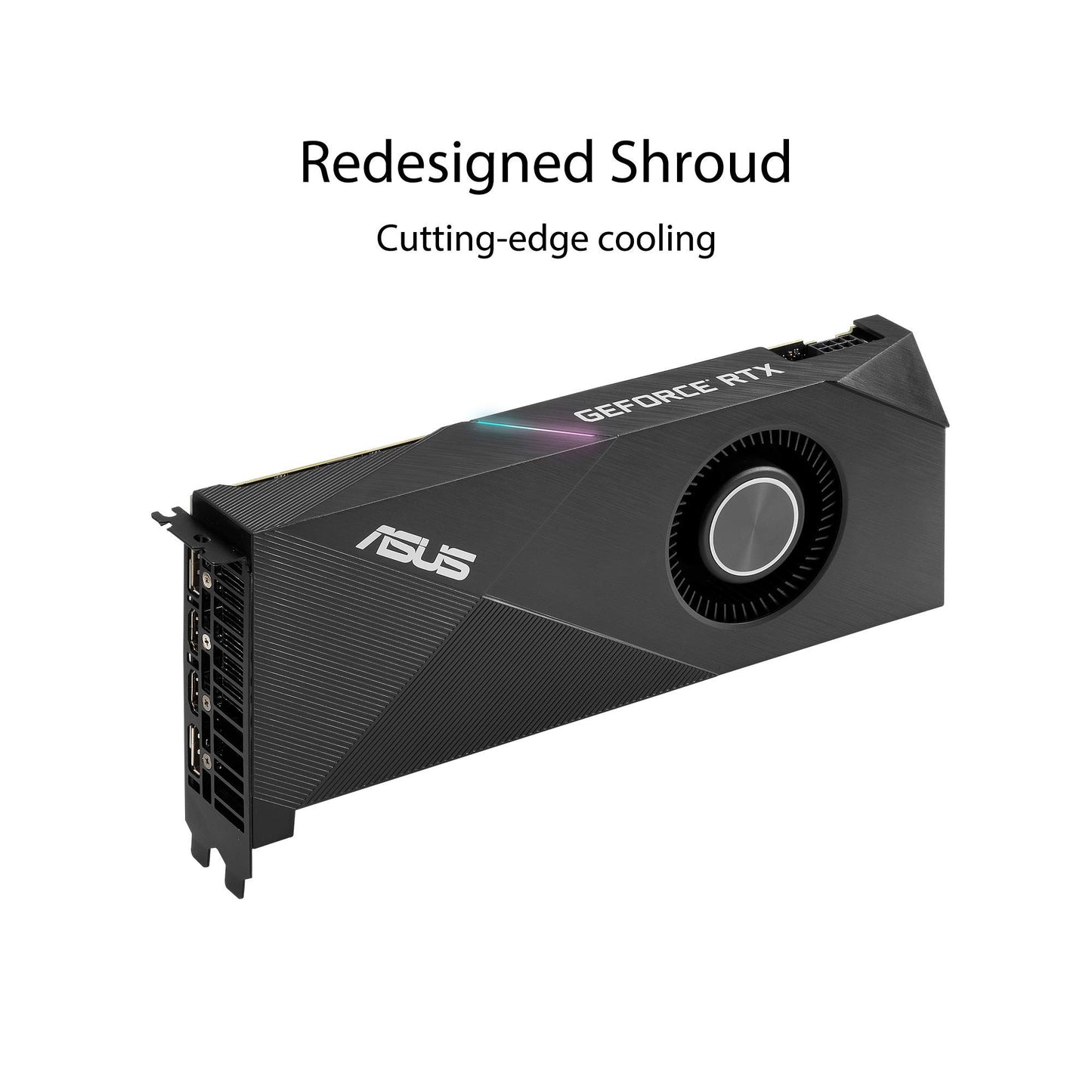 Asus GeForce RTX 2060 Super 8G Turbo Edition GDDR6 HDMI DisplayPort Graphics Card (TURBO-RTX2060S-8G-EVO)
