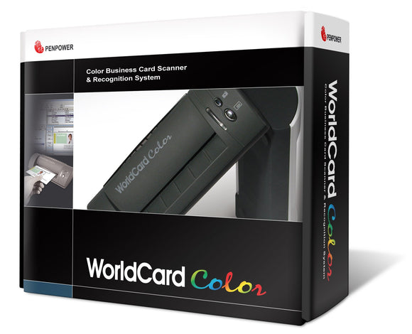 Penpower WorldCardColor Color Business Card Scanner (Windows)