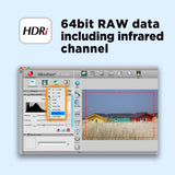 Plustek OpticFilm 8200i AI - 35mm Film & Slides Scanner. IT 8 Calibration Target + SilverFast Ai Studio 8.8, 7200 dpi Resolution 64Bit HDRi , Mac/PC