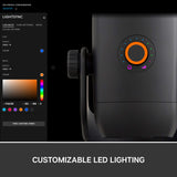 Blue Microphones Yeti x Professional Condenser USB Microphone with High-Res Metering, LED Lighting & Vo!Ce Effects for Gaming, Streaming & Podcasting On PC & Mac