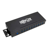 Tripp Lite 10-Port USB 3.0 Hub, Industrial USB Splitter for USB Charging and Data Transfer, 5 Gbps, Iron Housing (U360-010-Ind)