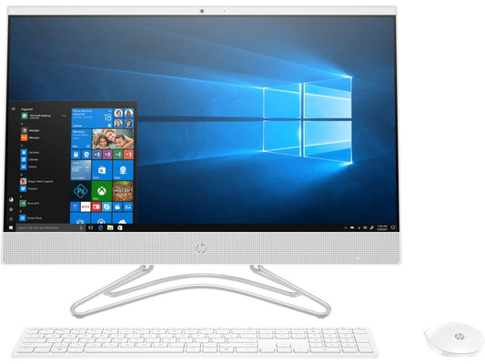 HP All-in-One 24" (AMD Athlon 300U, 8 GB DDR4, 2 TB HD, Win 10 Home, Snow White) 24-F1009
