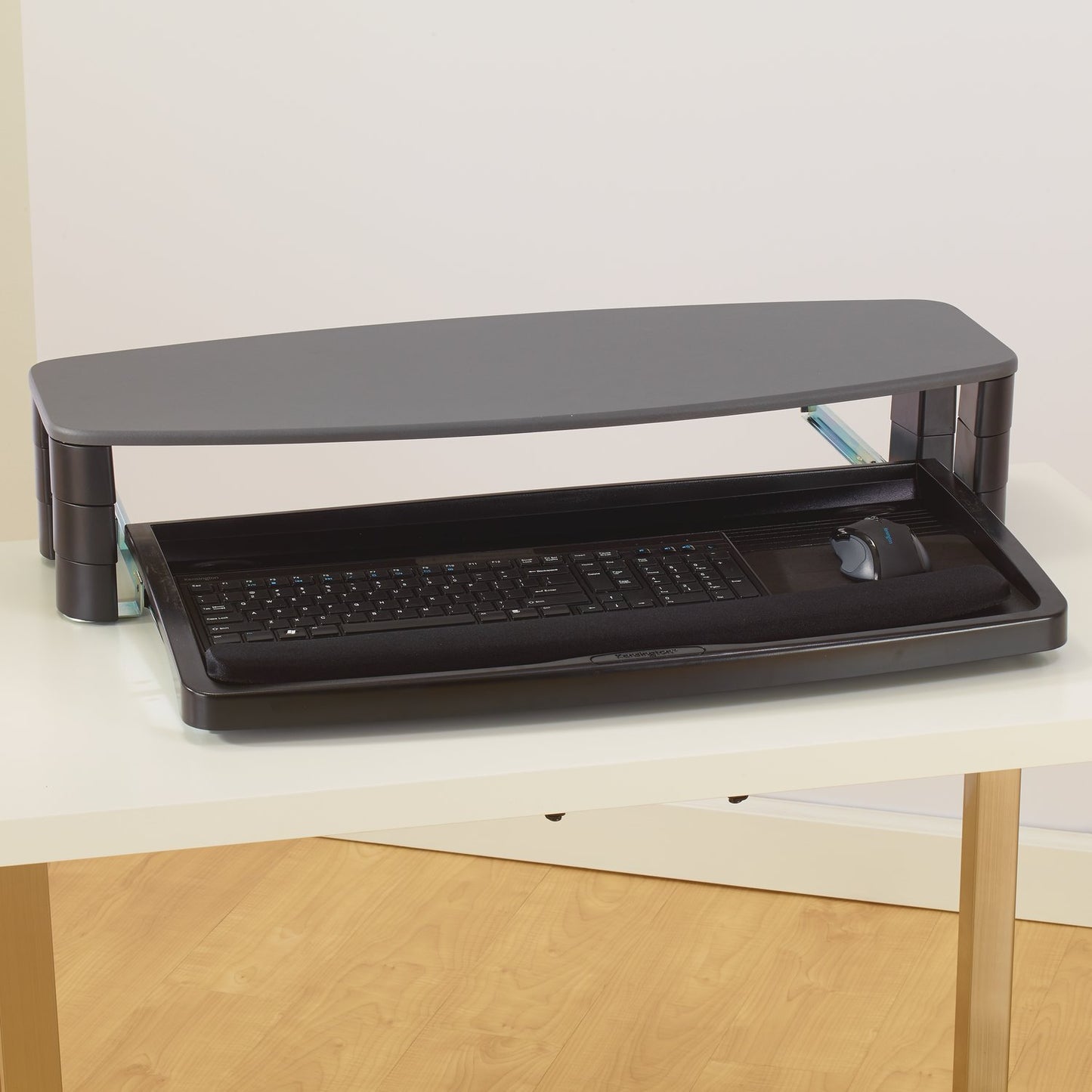 Kensington K60717US Over/Under Keyboard Drawer with SmartFit System