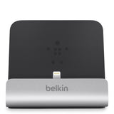 Belkin F8J088bt ChargeSync Express Dock with Lightning Cable Connector for iPad Air, Air 2, 4th Gen, Mini 4, Mini 3, Mini 2, Mini, iPhone 6S, 6S Plus, 6, 6 Plus, 5, 5S, 5c, and iPod Touch 7th Gen