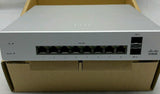 Cisco Meraki Cloud Managed Switching MS220-8P - 8 port gigabit Ethernet, 1G Uplink, POE, Requires Cloud Licensing
