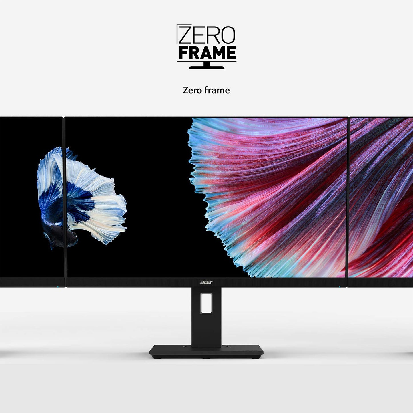 Acer B247W bmiprzx 24" Full HD (1920 x 1200) IPS Monitor - 4ms Response Time | 16:10 Aspect Ratio (Display, HDMI & VGA Ports)