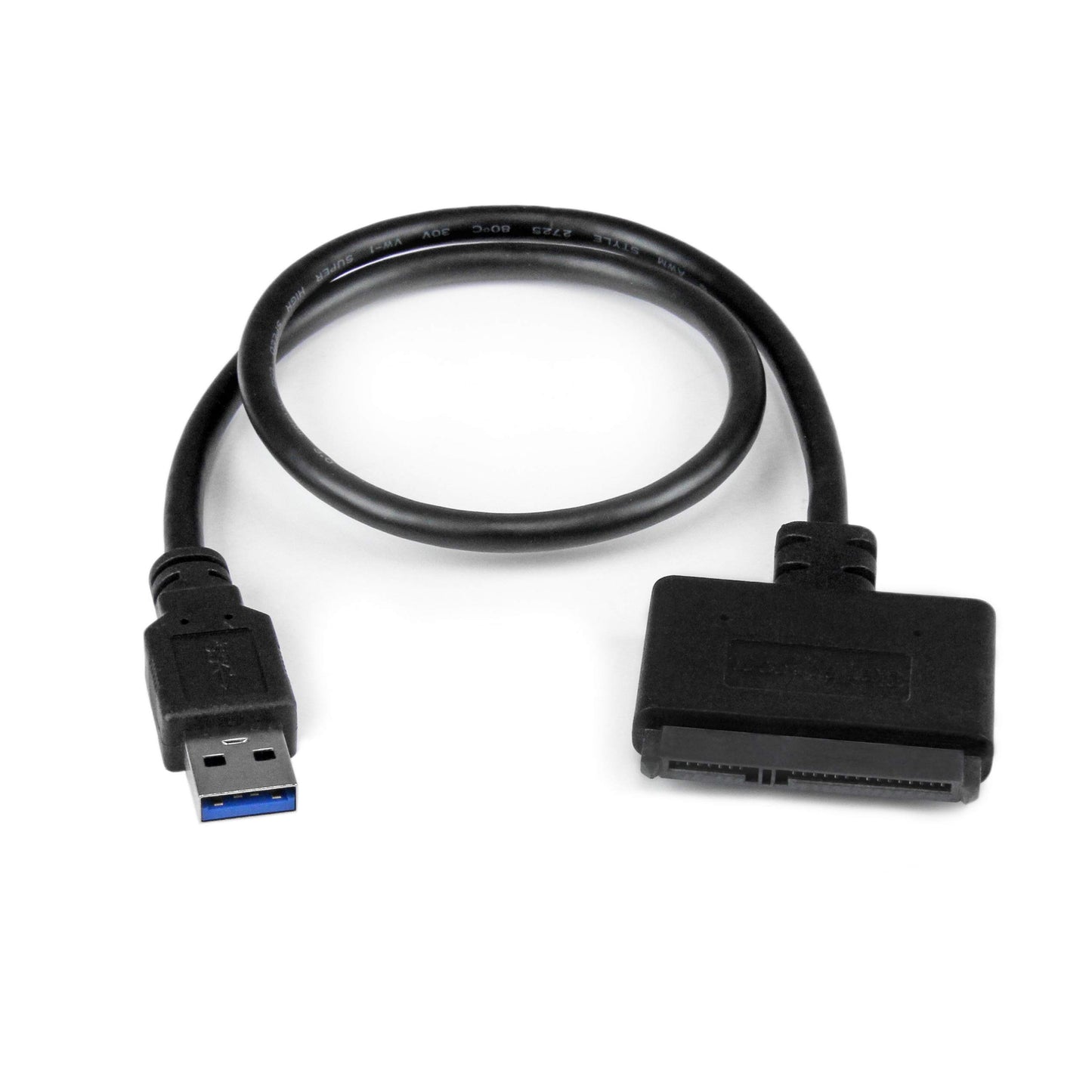 StarTech.com SATA to USB Cable - USB 3.0 to 2.5" SATA III Hard Drive Adapter - External Converter for SSD/HDD Data Transfer (USB3S2SAT3CB)