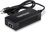 TRENDnet Gigabit Ultra PoE+ Injector, Full Duplex Gigabit Speeds, 100 M Network Range, Supports IEEE 802.3af/802.at/Ultra PoE, Plug & Play, TPE-117GI