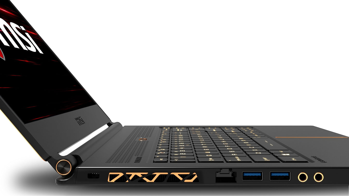 Open Box MSI GS65 8RE-060CA Stealth 15.6" 144Hz 7ms Ultra Thin&Light VR Gaming NB(i7-8750H, GTX1060, 16GB, 256GB SSD) Win 10 Pro