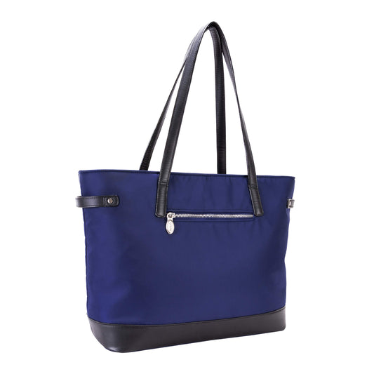 McKlein 17567 USA Aria Nylon Ladies' Tote Navy