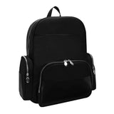 McKlein 18365 USA Cumberland 17" Nylon Dual Compartment Laptop Backpack Black