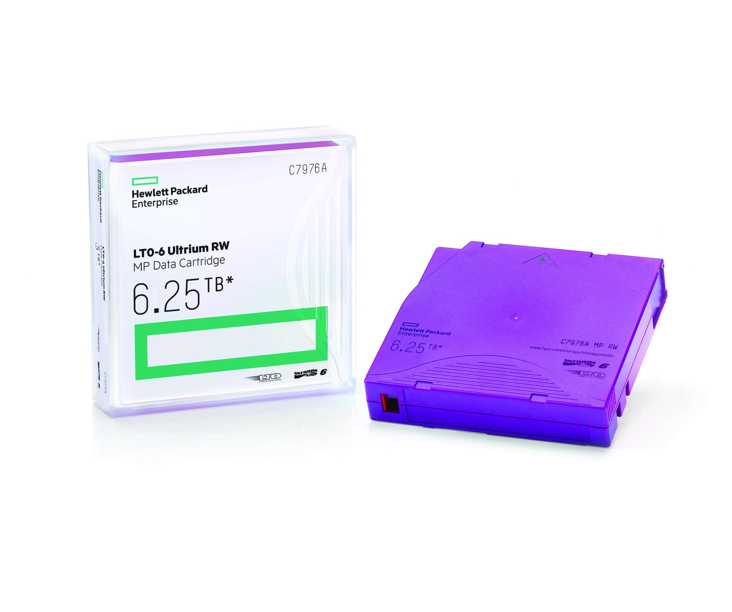 Hp C7976A LTO 6 Ultrium (2.5/6.25 TB) MP RW Data Cartridge