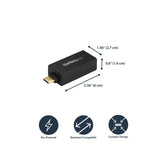 StarTech.com US1GC30DB USB C to Gigabit Ethernet Adapter, USB 3.0, USB C Network Adapter