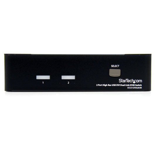 Startech.Com SV231DVIUAHR 2 Port High Resolution USB Dvi Dual Link Kvm Switch with Audio