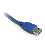 StarTech.com 5 ft Desktop SuperSpeed USB 3.0 Extension Cable - A to A M/F - USB extension cable - USB Type A (M) to USB Type A (F) - 5 ft - black - USB3SEXT5DSK