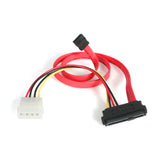 Startech SAS729PW18 18-Inch SAS 29 Pin to Sata Cable with Lp4 Power