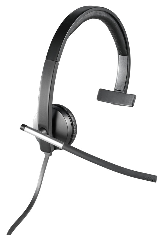 Logitech H650e USB Corded Single-Ear Headset (981-000513)