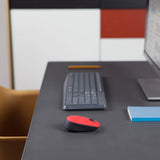 Logitech M170 Red Clamshell Mouse