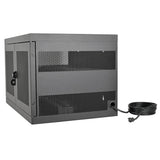 Tripp Lite 16-Port AC Charging Storage Station Cabinet for Chromebooks, Laptops and Tablets, 17-Inch Depth, Wall Mount and Cart Options (CSC16AC)