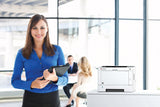 Kyocera 1102RW2US0 ECOSYS P2235dw Monochrome Network Laser Printer, 37 ppm B&W, 600 x 600 DPI Up To Fine 1200 DPI, Standard Stackless Duplex, Wireless and Wi-Fi Direct Capability, 256 MB Memory